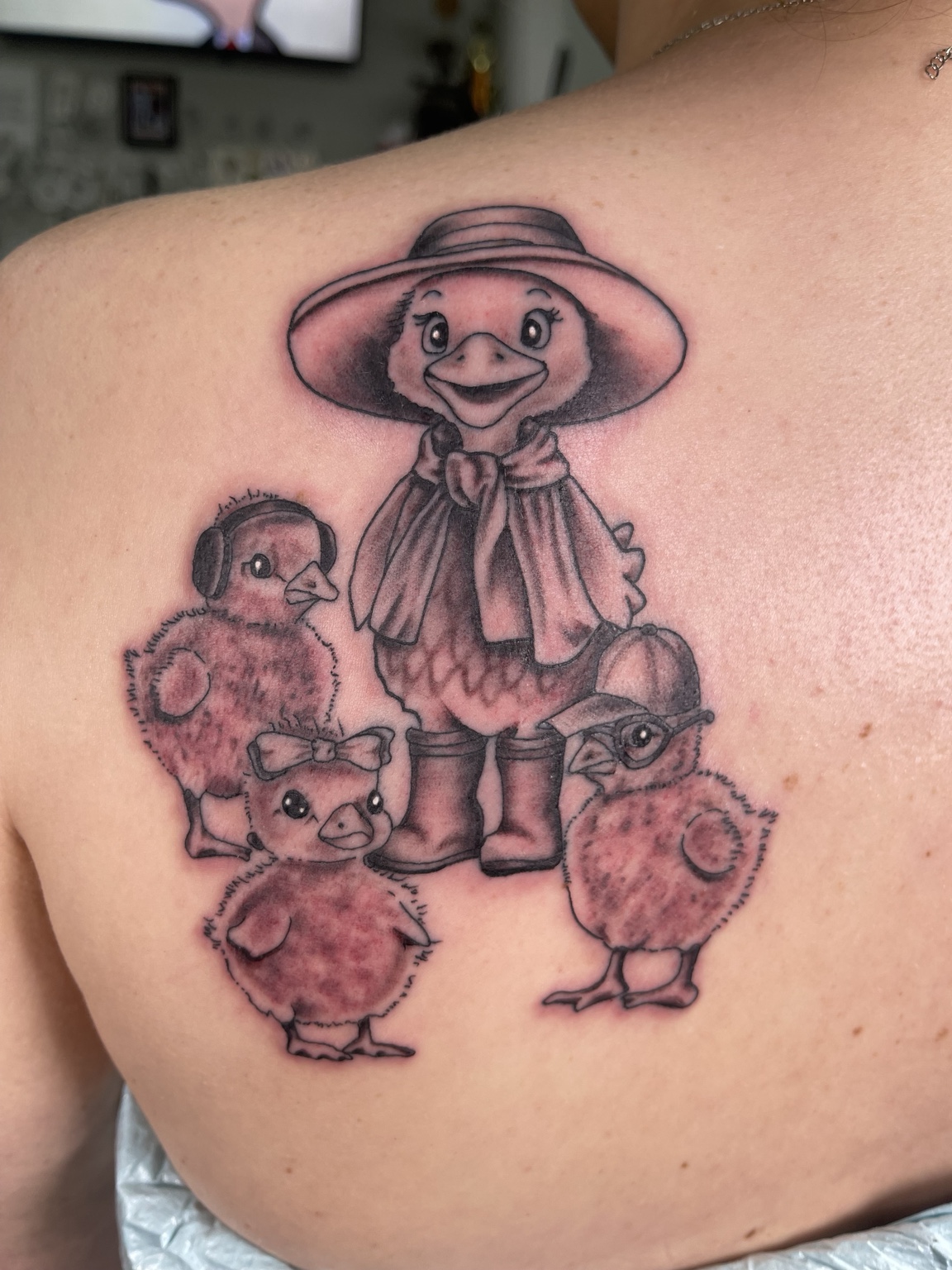 Character tattoo first view