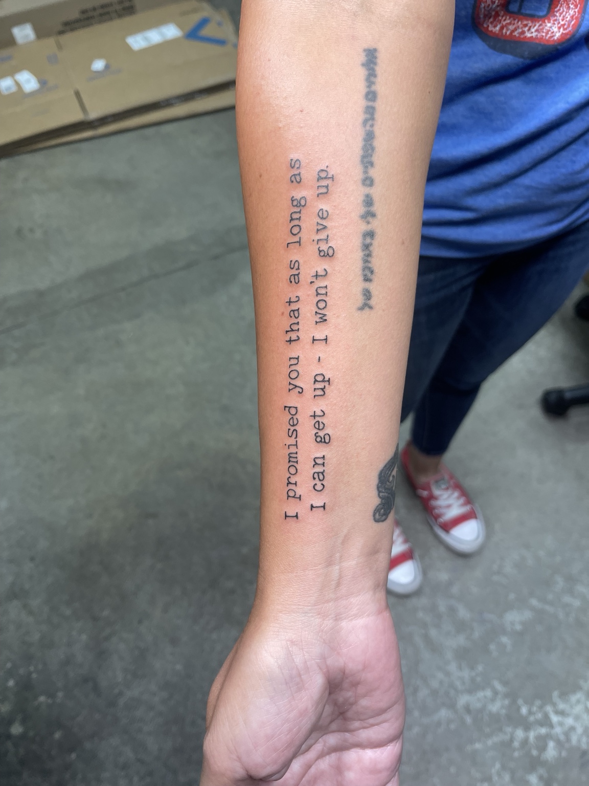 Recovered tattoo still
