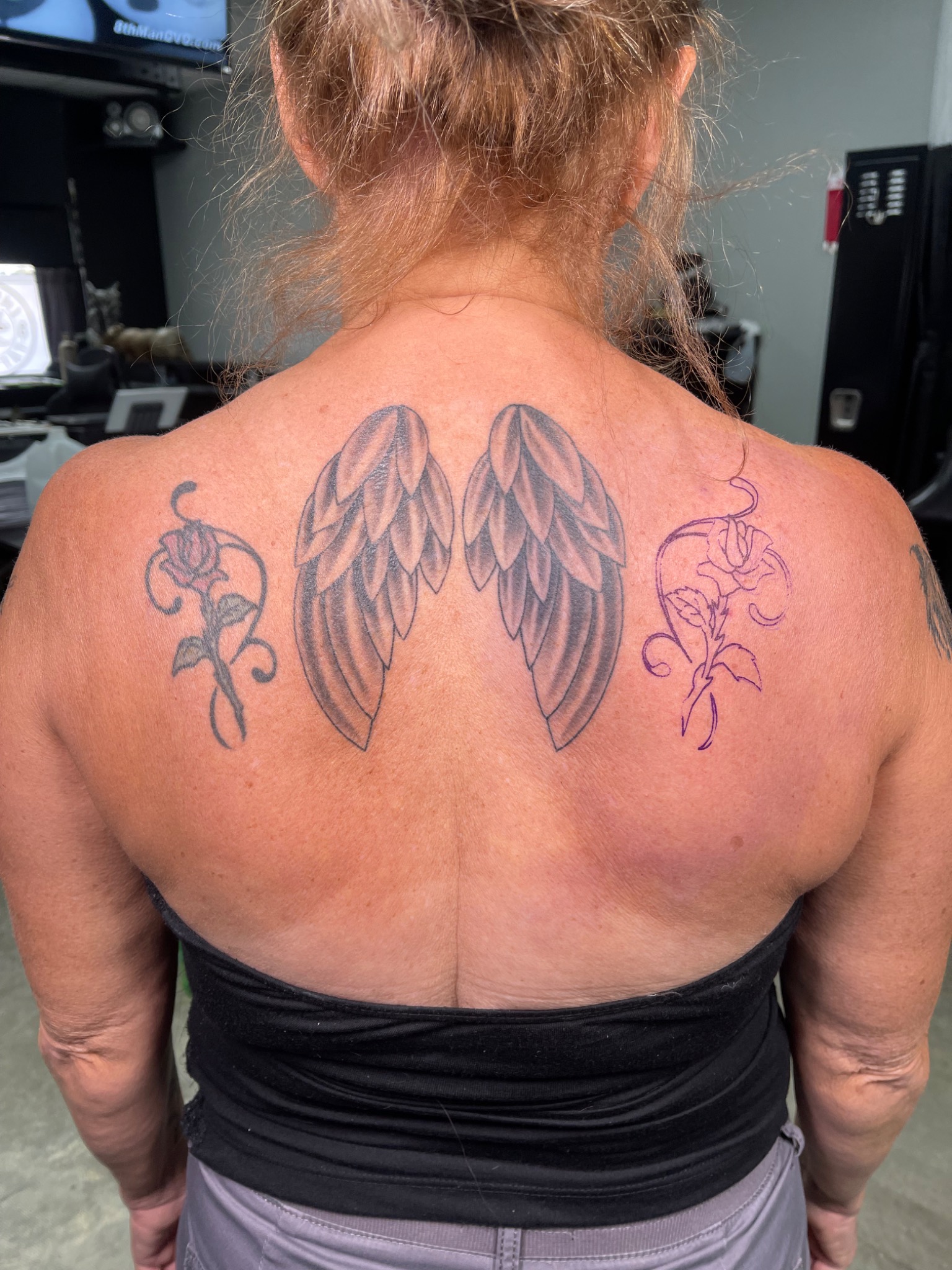 Recovered tattoo view