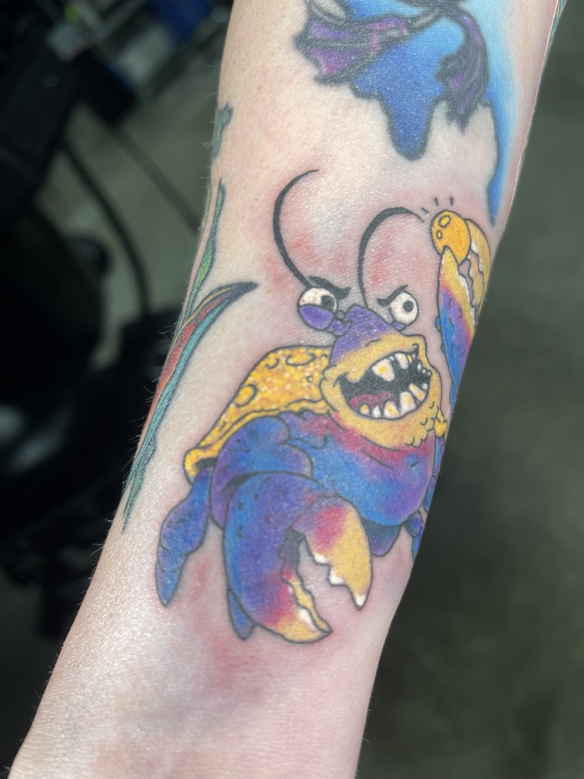 Recovered tattoo view