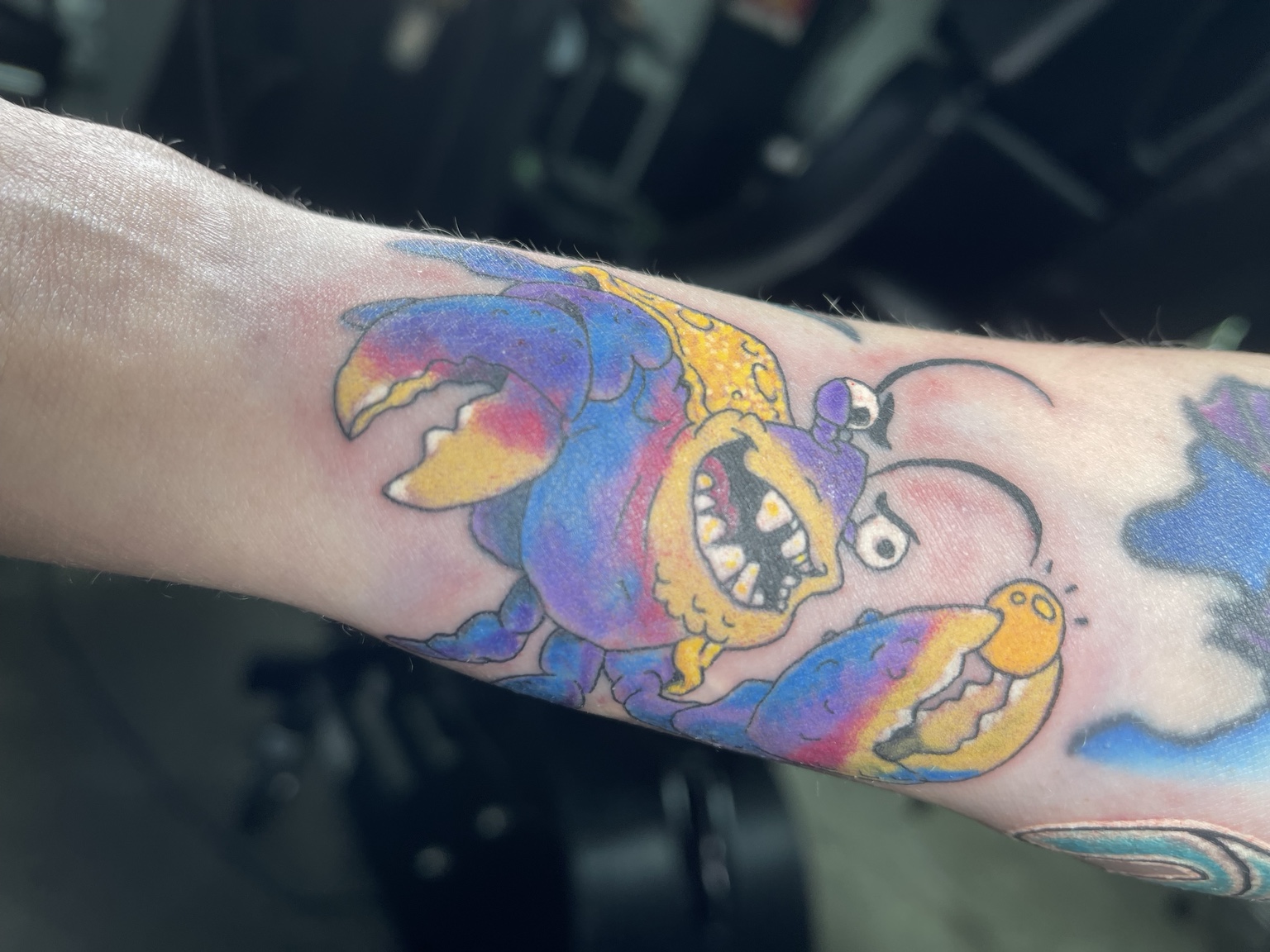 Recovered tattoo view