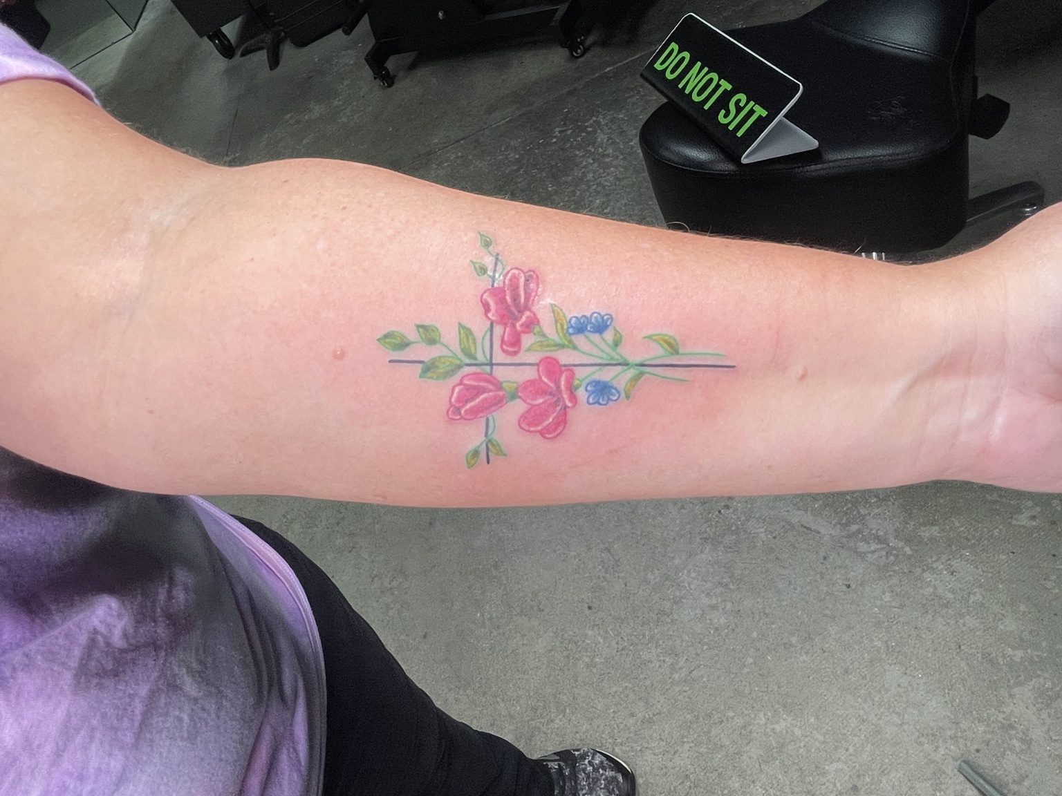 Recovered tattoo still