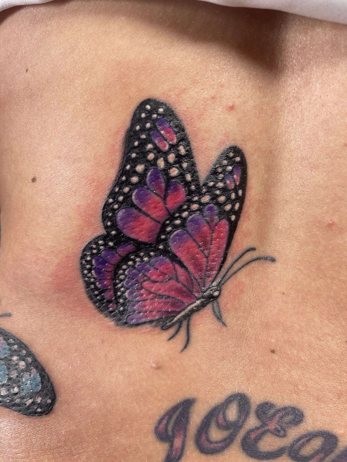 Recovered tattoo view