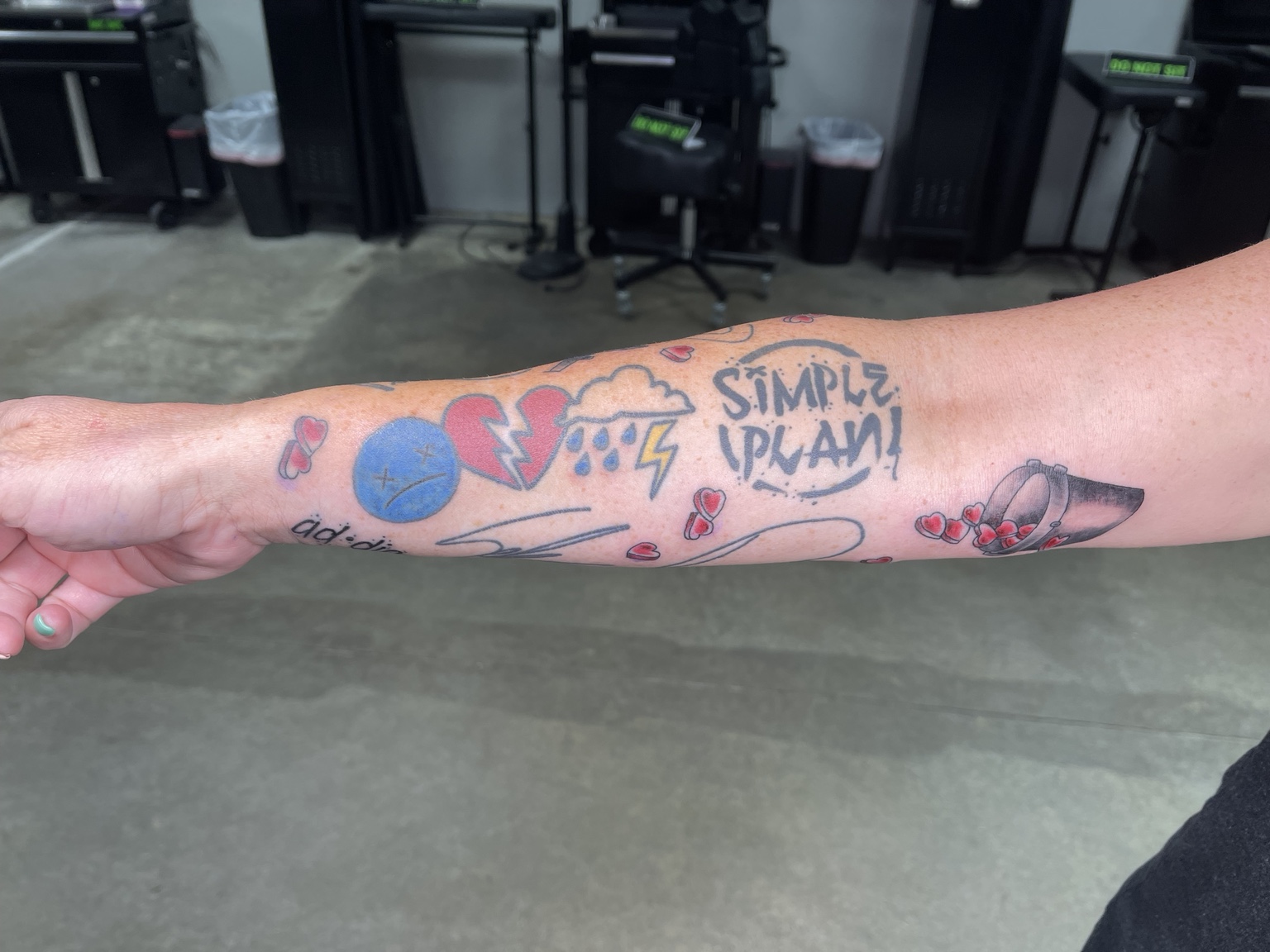 Recovered tattoo view