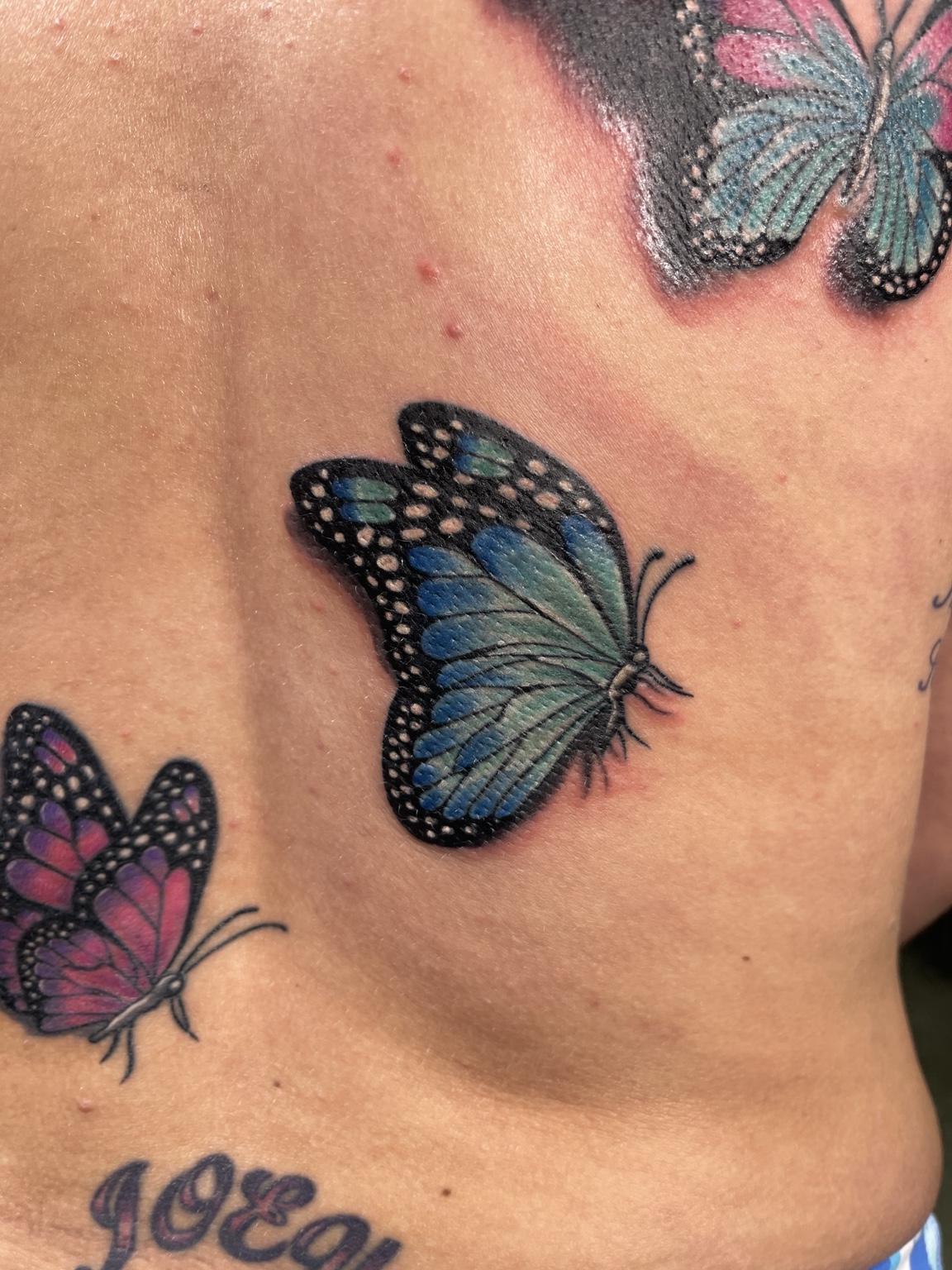 Recovered tattoo view
