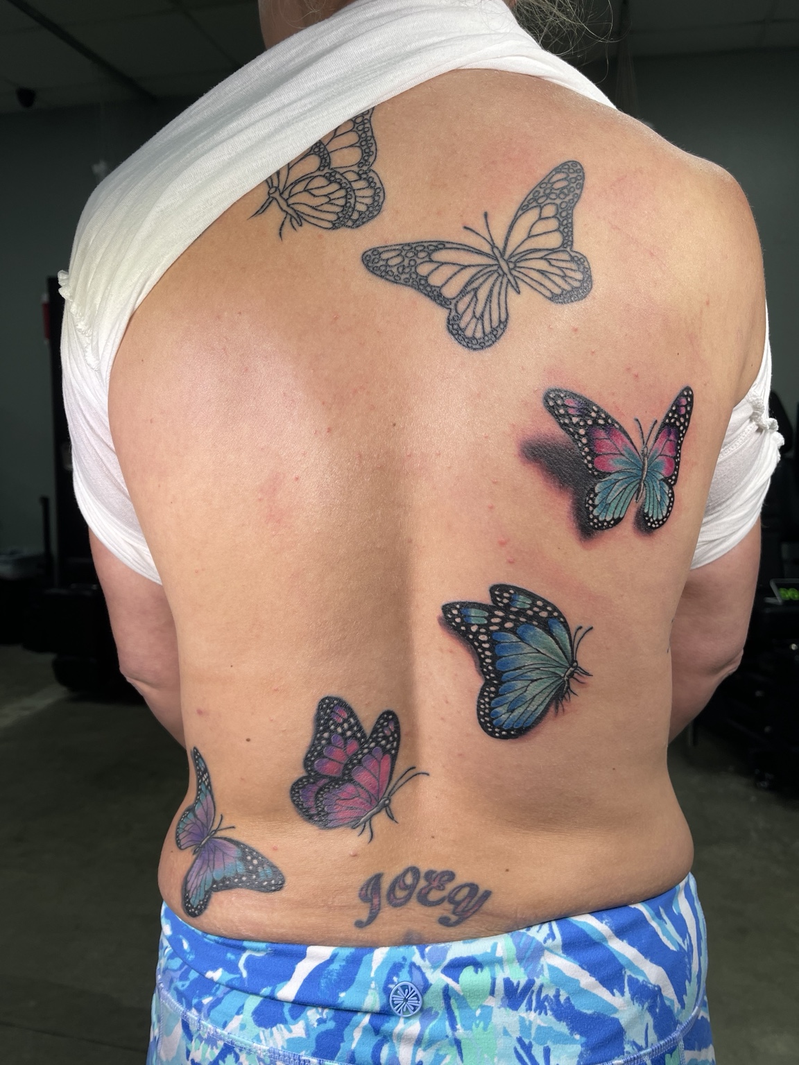 Recovered tattoo view