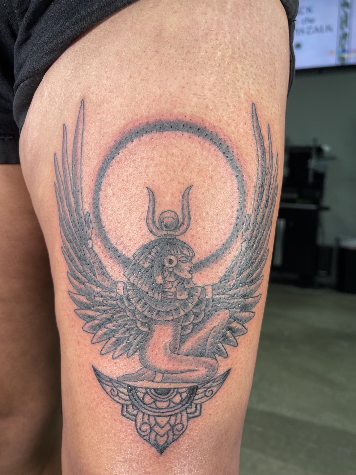 Recovered tattoo view