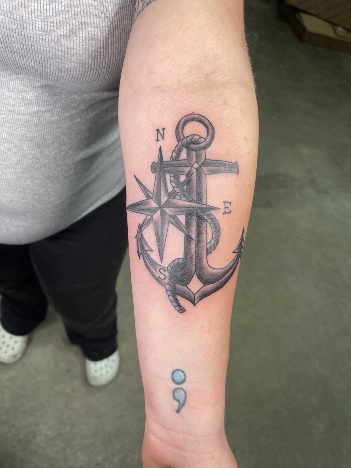 Recovered tattoo view