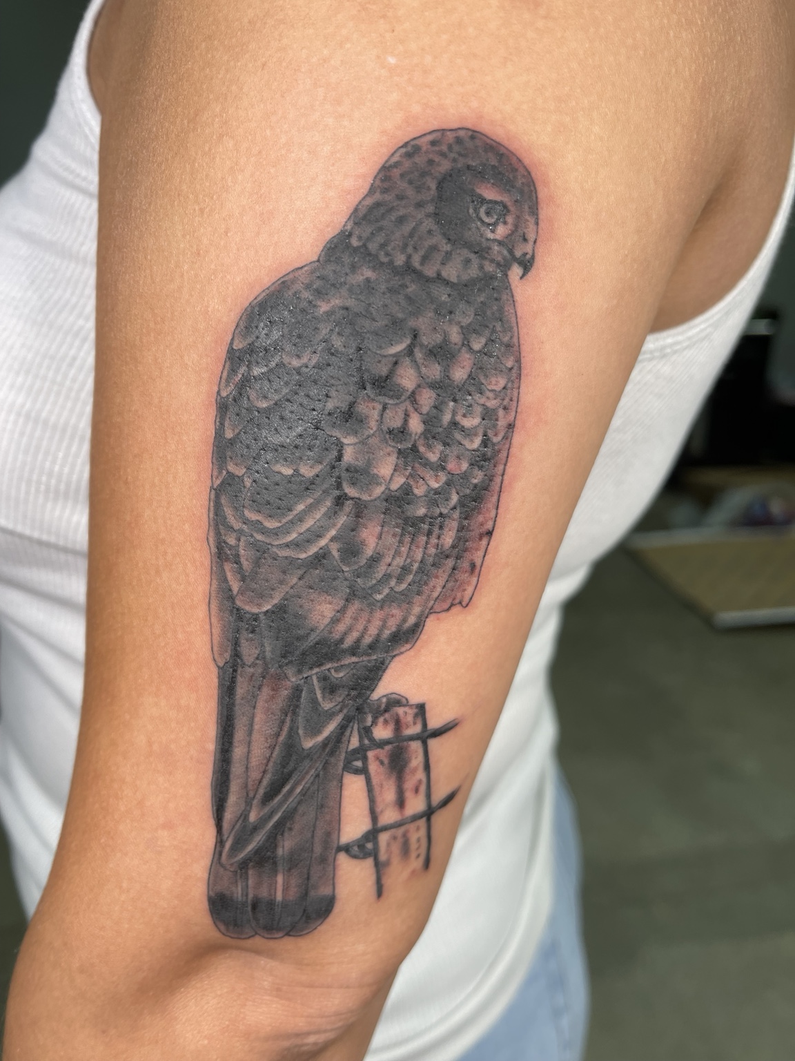 Recovered tattoo view