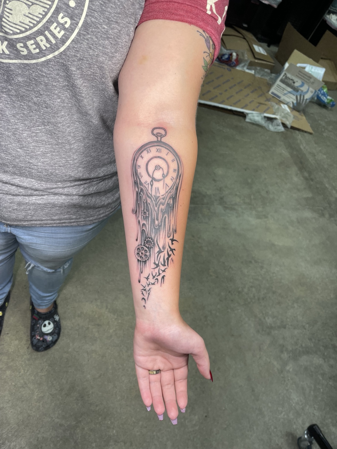 Recovered tattoo view