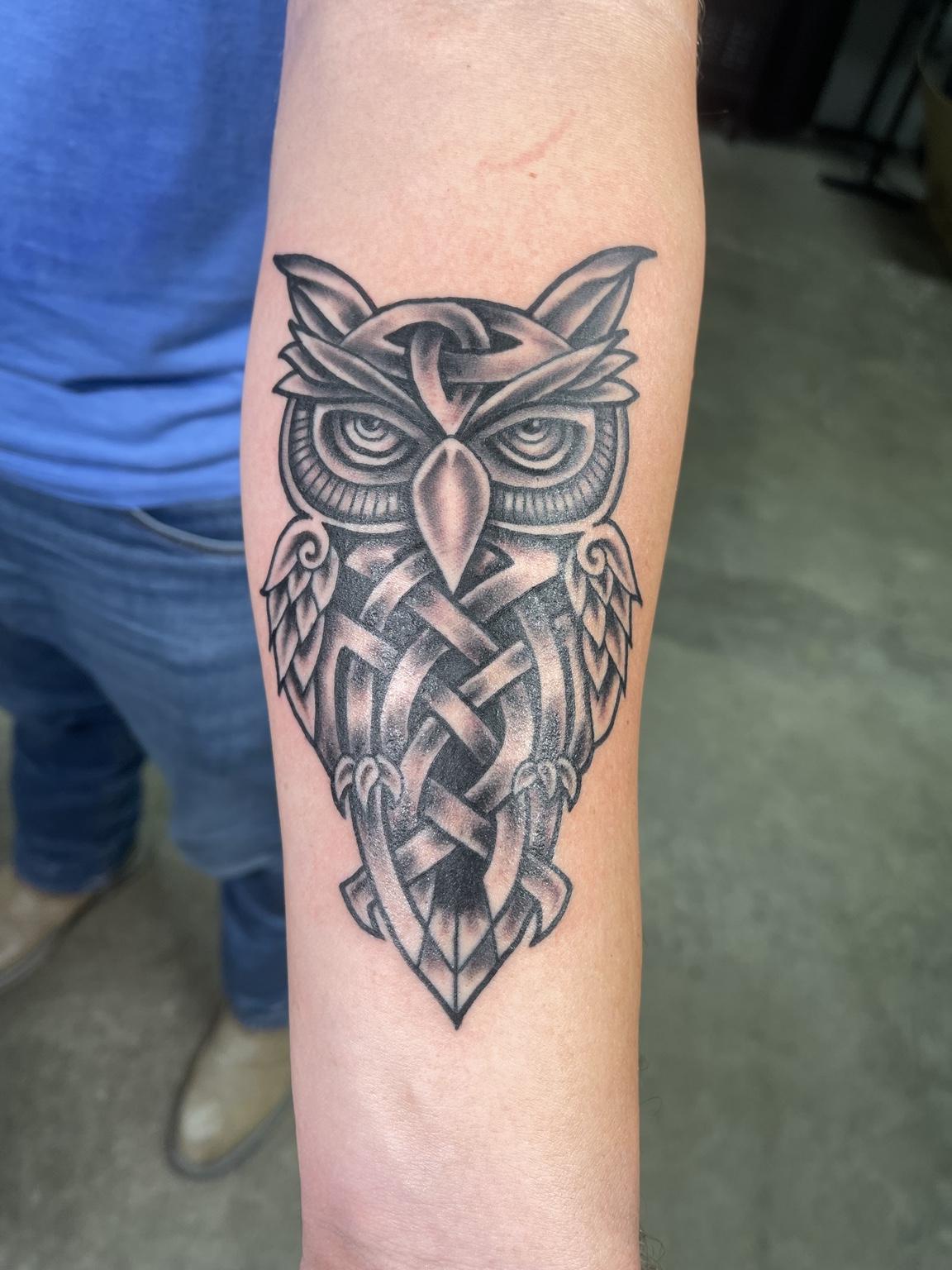 Recovered tattoo view