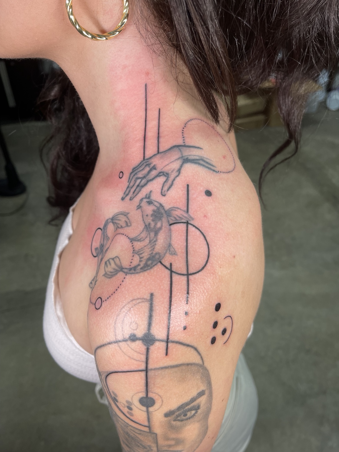 Recovered tattoo view