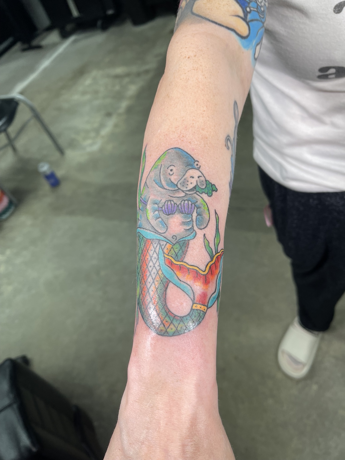 Recovered tattoo view