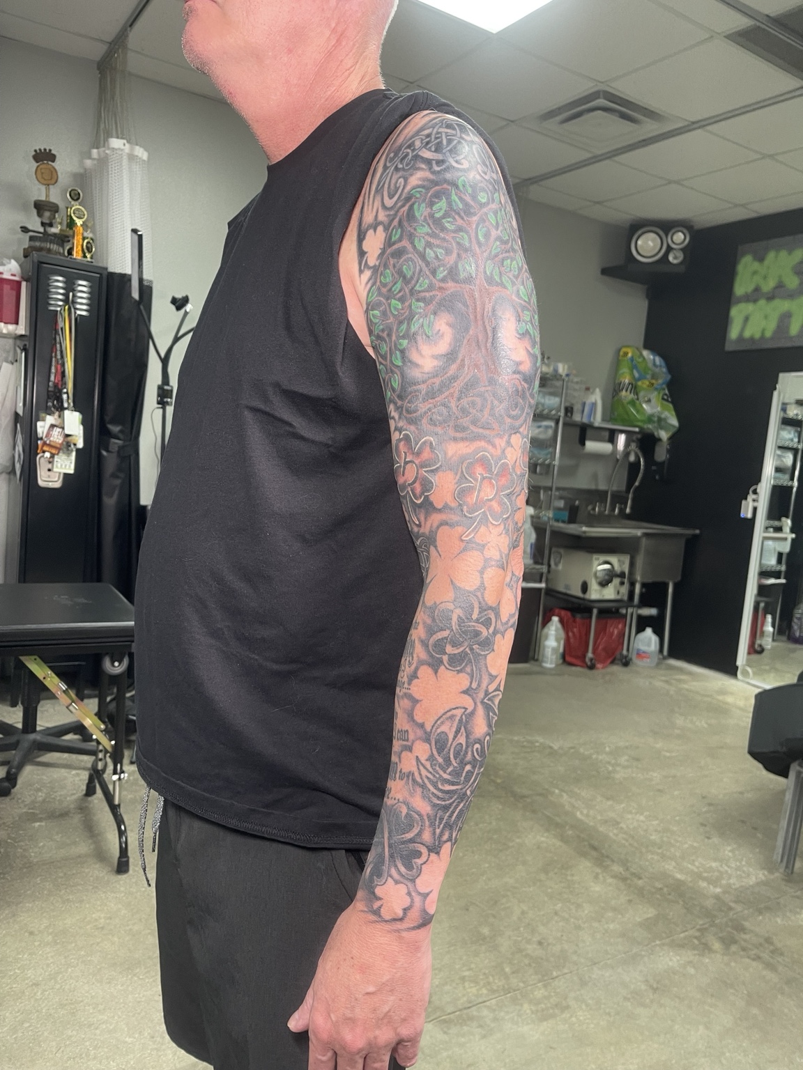 Recovered tattoo view