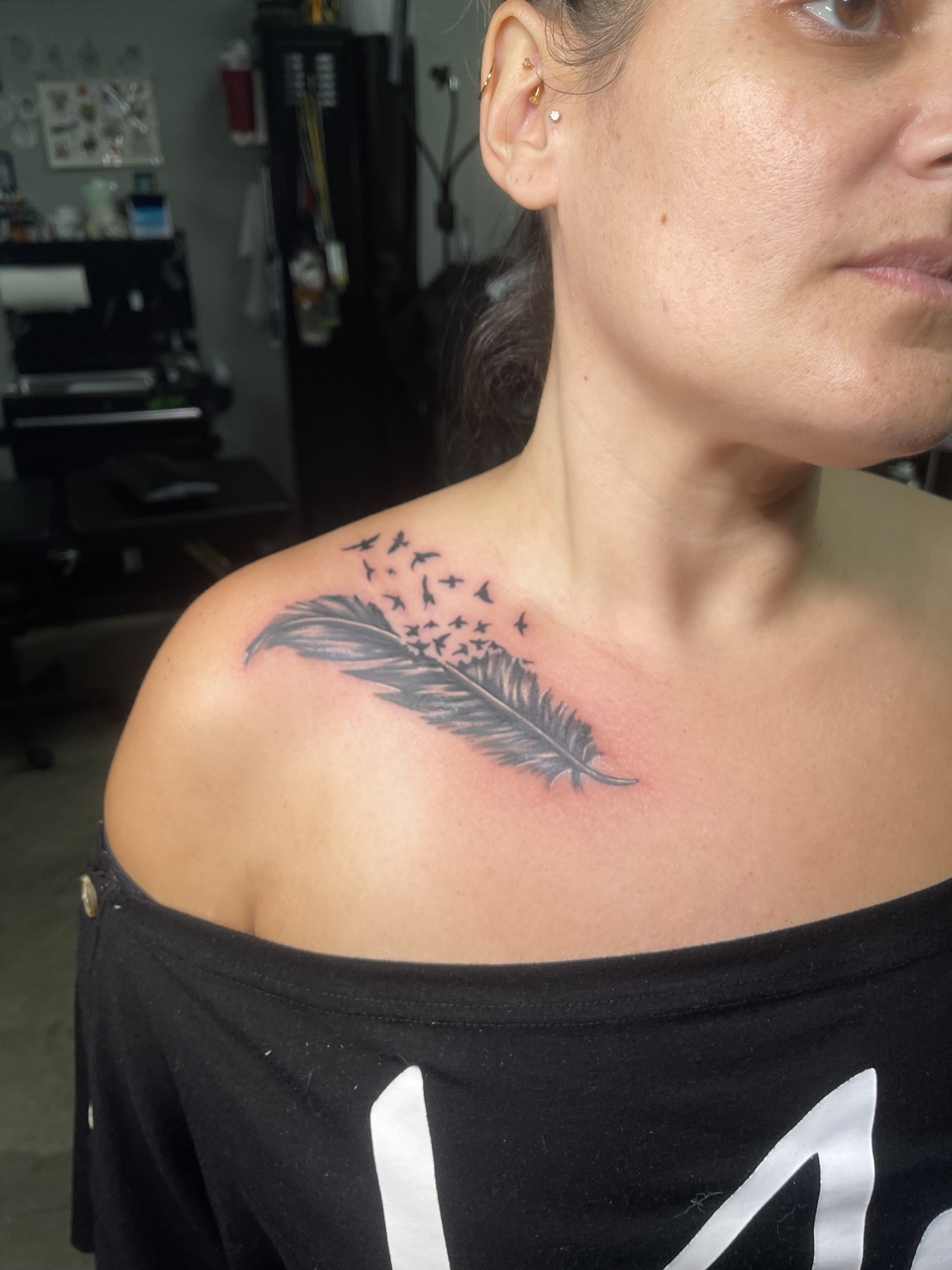 Recovered tattoo view
