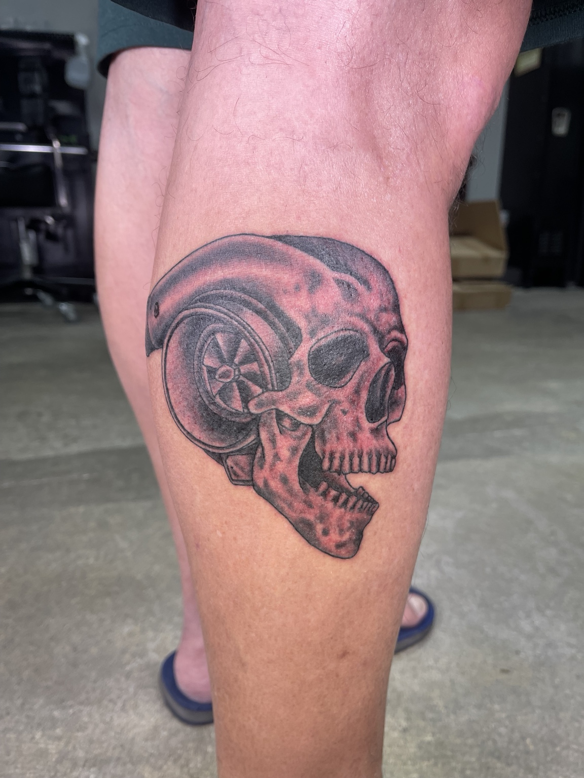 Recovered tattoo view