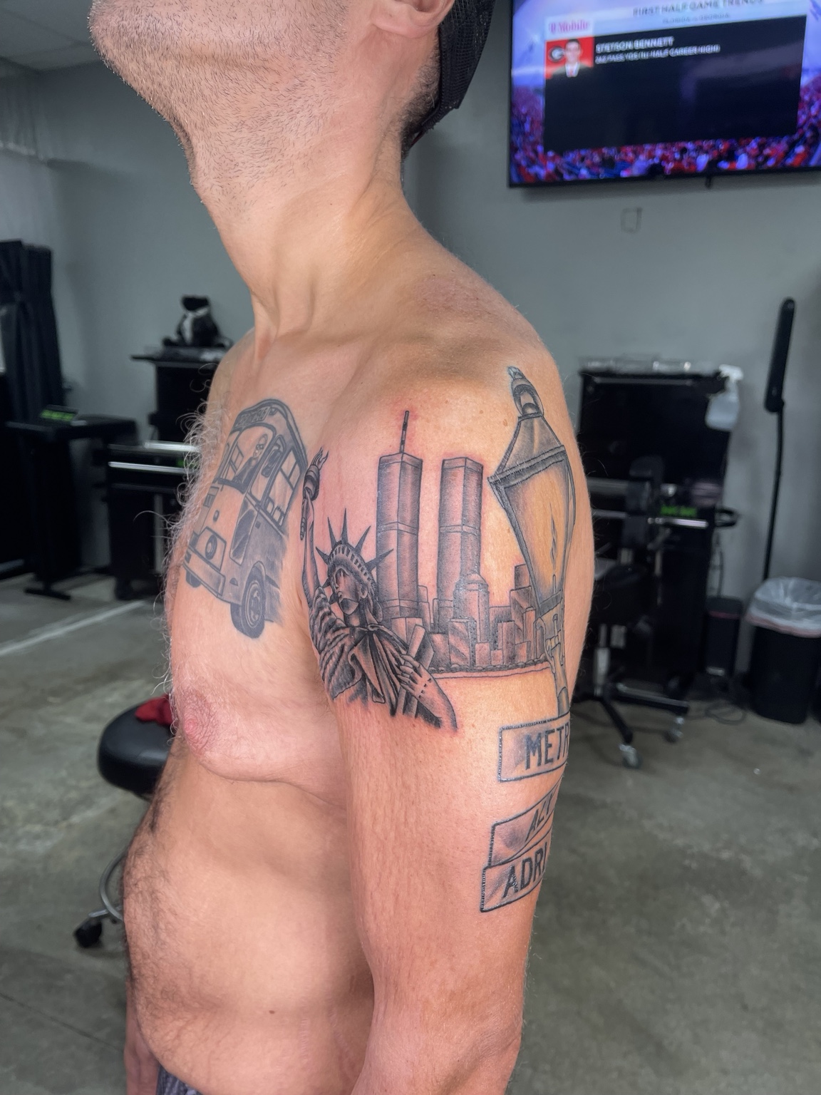 Recovered tattoo view