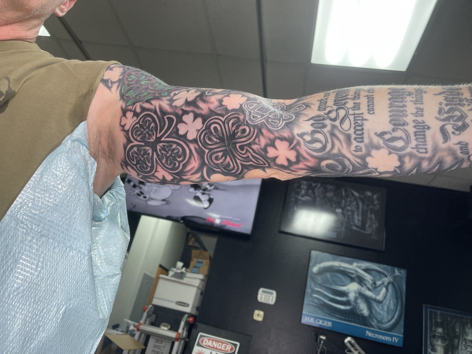 Recovered tattoo view