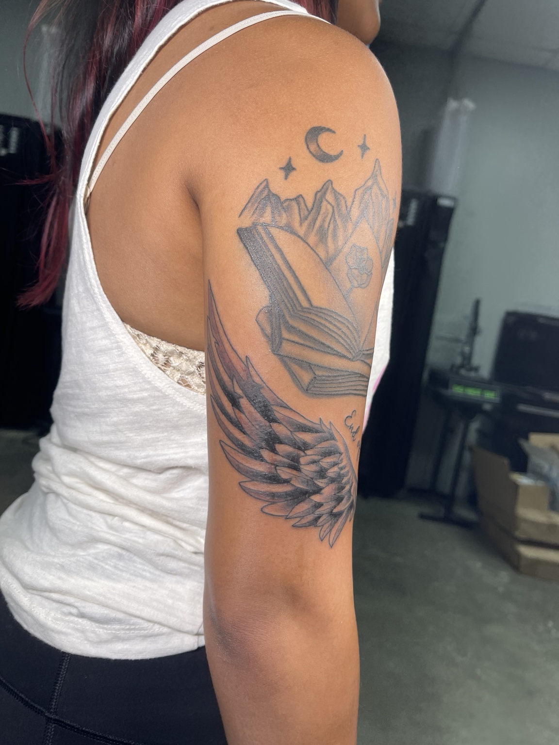 Recovered tattoo view