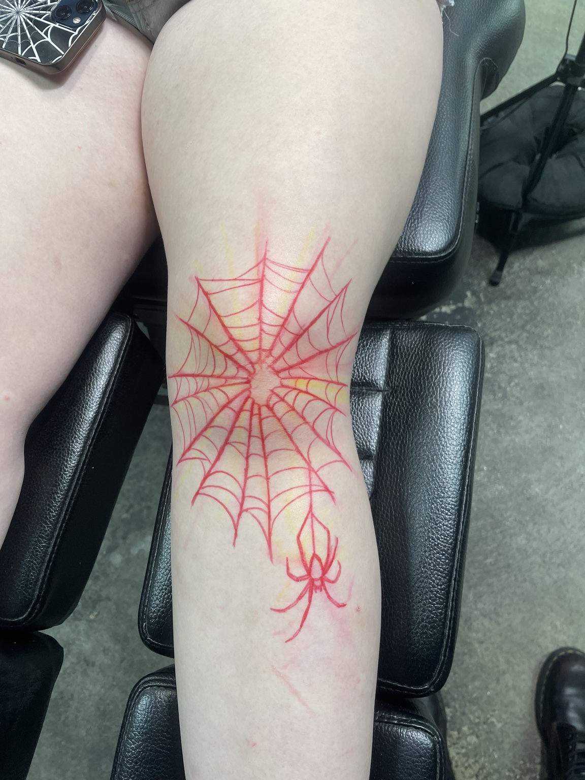 Recovered tattoo view