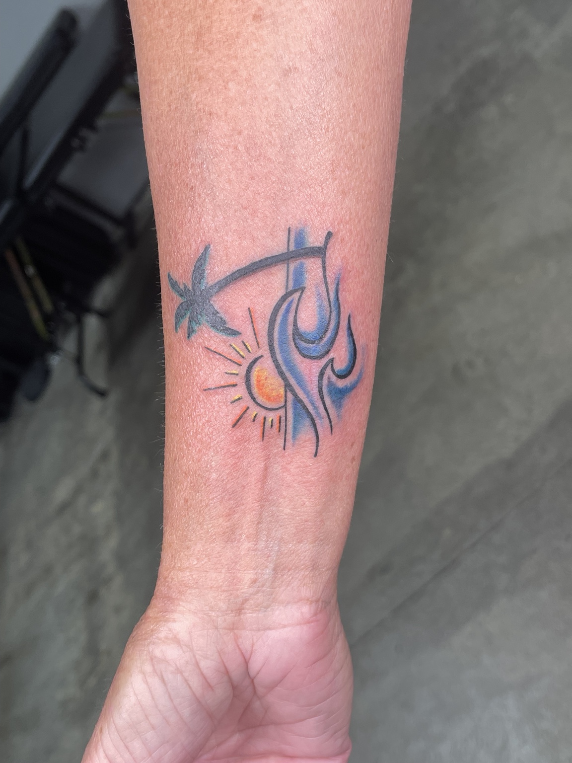 Recovered tattoo still