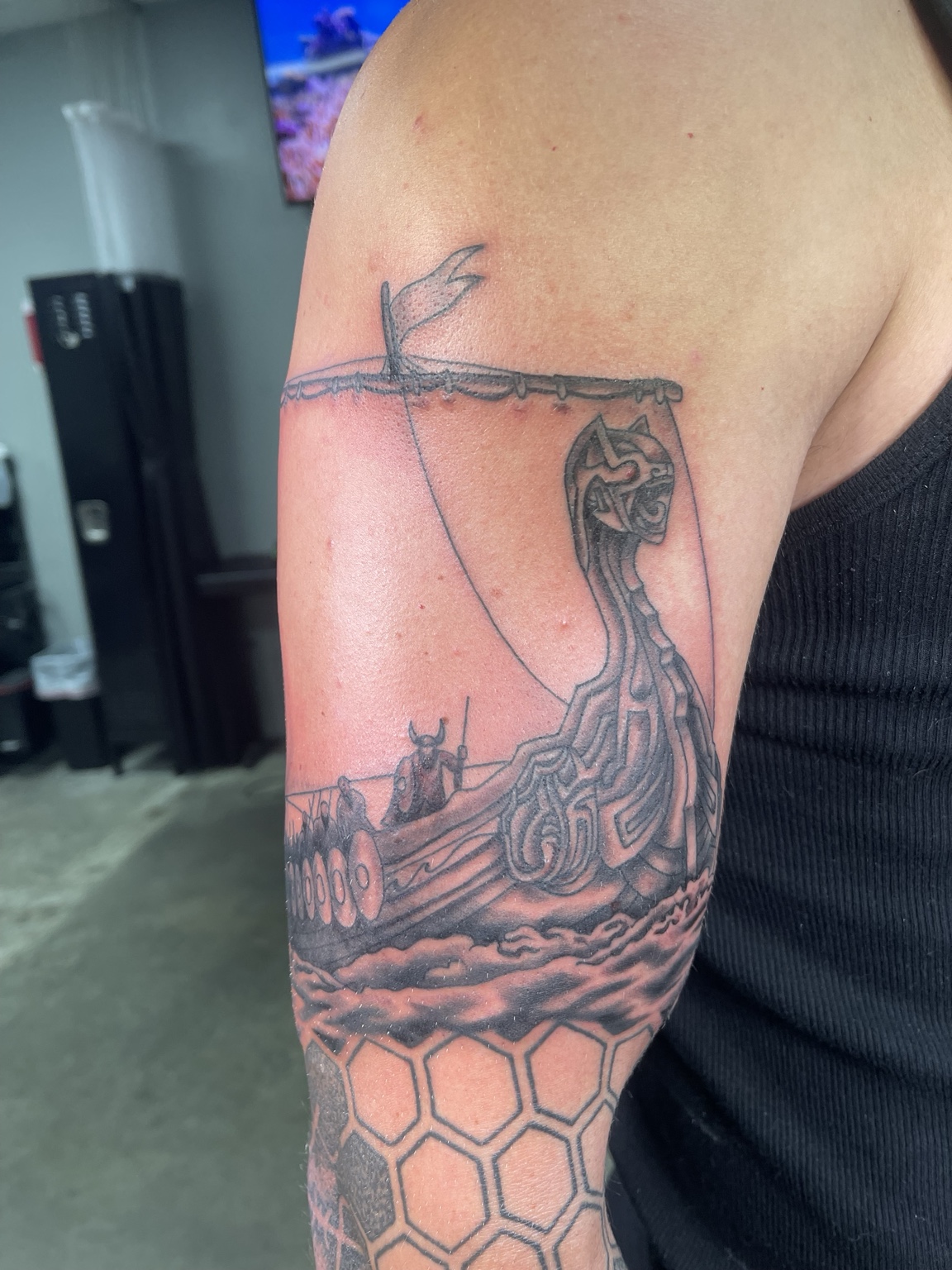 Recovered tattoo view