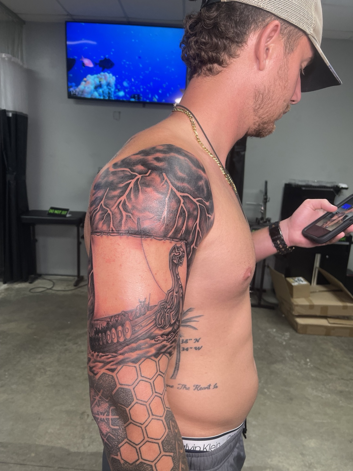 Recovered tattoo view