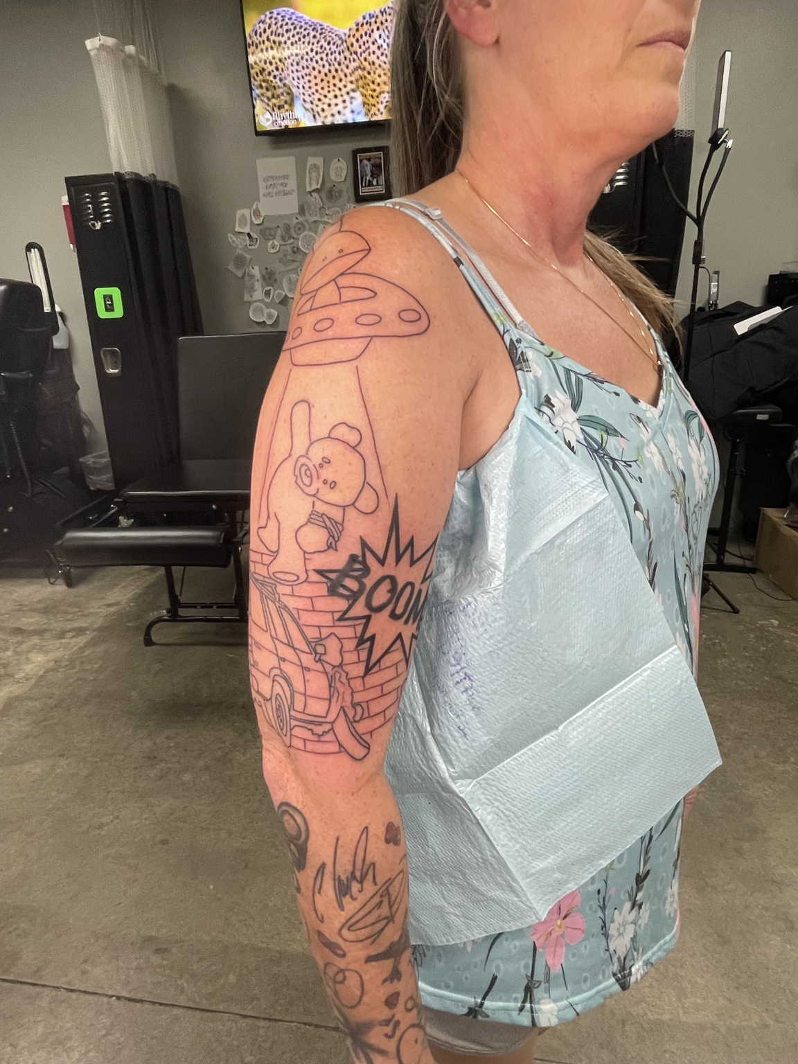 Recovered tattoo view