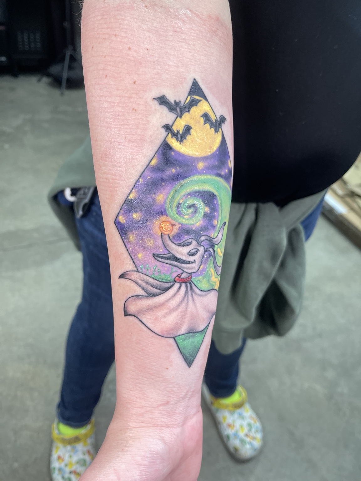 Recovered tattoo view