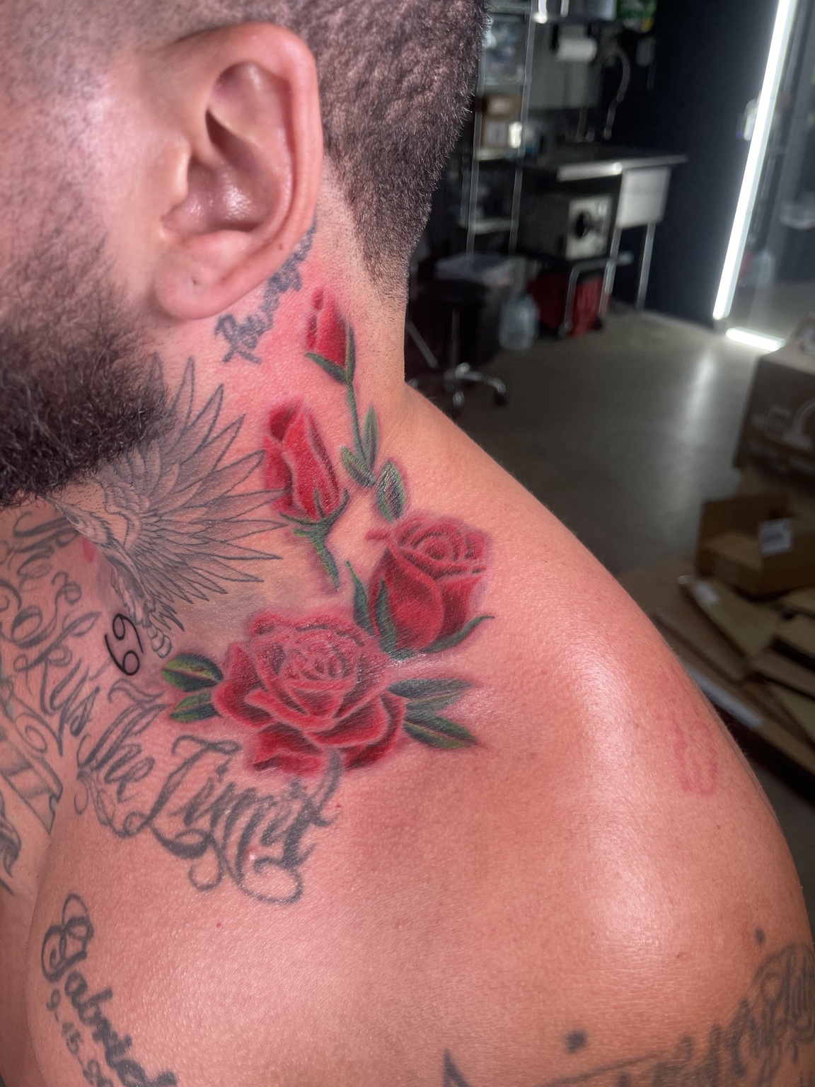 Recovered tattoo view